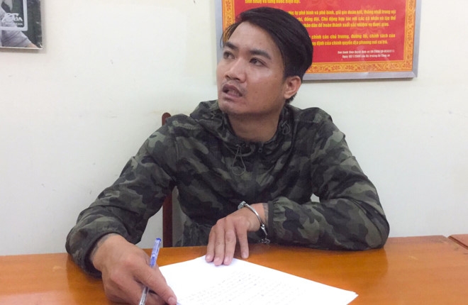 Bat ke mang lenh truy na tung doa ban cong an hinh anh 1