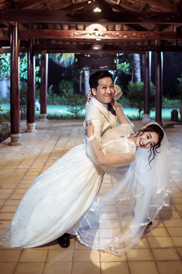 Anh cuoi ngot ngao va hai huoc cua Nha Phuong - Truong Giang hinh anh 3