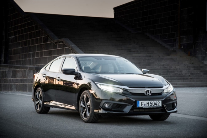 Honda Civic 2017 sedan ra mat thi truong chau Au hinh anh 1