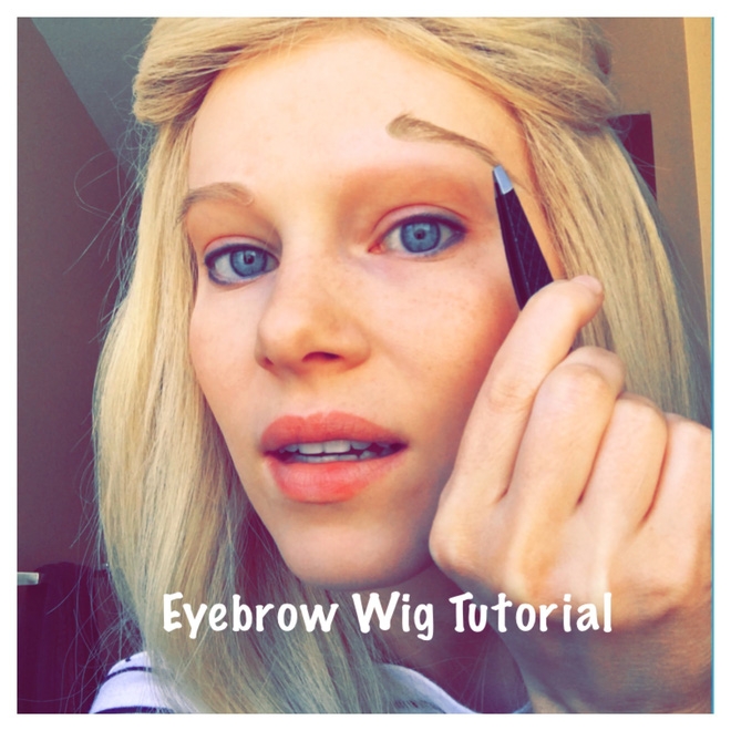 Hết tóc giả, lông mi giả, giờ có hẳn lông mày giả cho các nàng make up siêu nhanh siêu dễ - Ảnh 4.