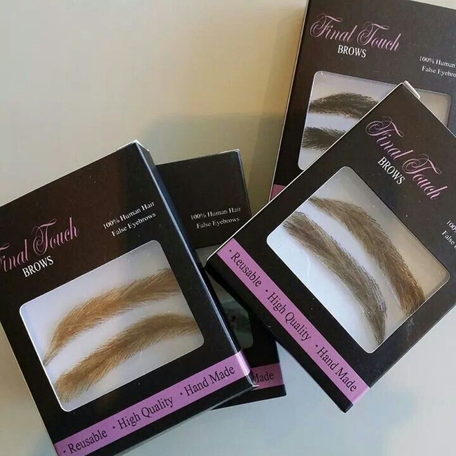 Hết tóc giả, lông mi giả, giờ có hẳn lông mày giả cho các nàng make up siêu nhanh siêu dễ - Ảnh 7.
