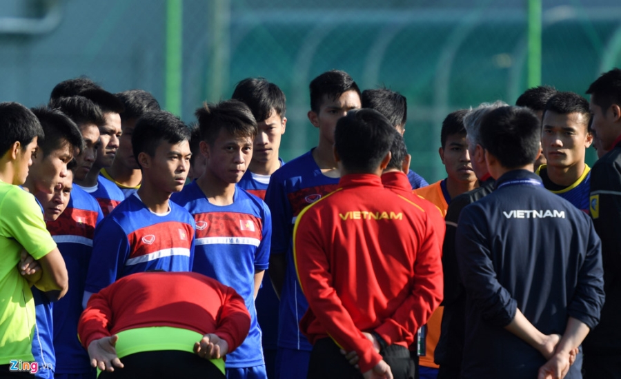 U20 Viet Nam tap da voi 2 tien dao truoc tran gap U20 Honduras hinh anh 7