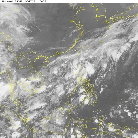 du bao thoi tiet hom nay (28.5): thoi tiet xau tai cac vung bien hinh anh 1