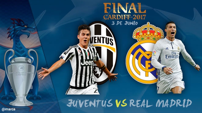 Chung kết cúp C1 Real – Juventus: 