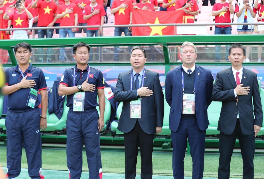 U20 Việt Nam, HLV Hoàng Anh Tuấn, bầu Đức