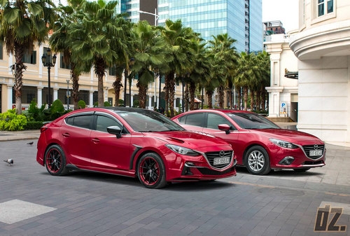 Thợ Việt tự tay độ Mazda3 cực ấn tượng - 2