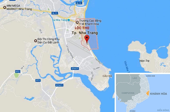 Trung tam Nha Trang tac cung vi xa cu co thu bat goc chan ngang duong hinh anh 3