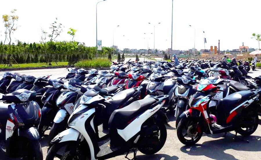 Dan Honda SH tu hoi o Ha Noi hinh anh 2