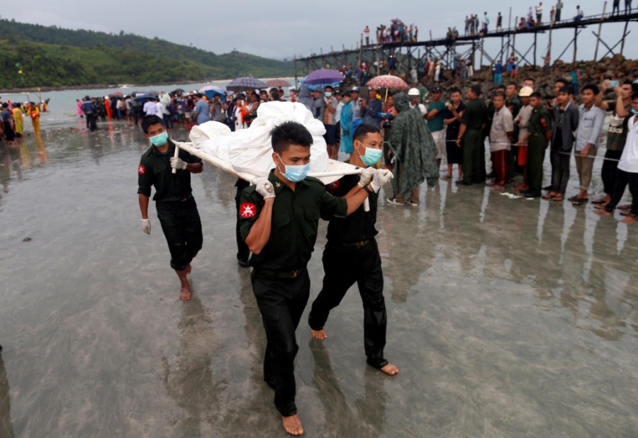 Hien truong cuu ho nan nhan may bay roi o Myanmar hinh anh 4