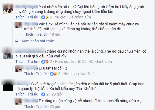 Bình luận của bạn chị Yến và dân mạng.