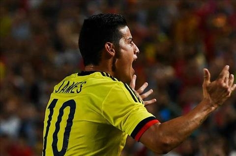 HLV Colombia da xoay Real vi re rung James Rodriguez hinh anh