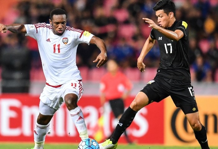 Thái Lan, UAE, vòng loại World Cup 2018