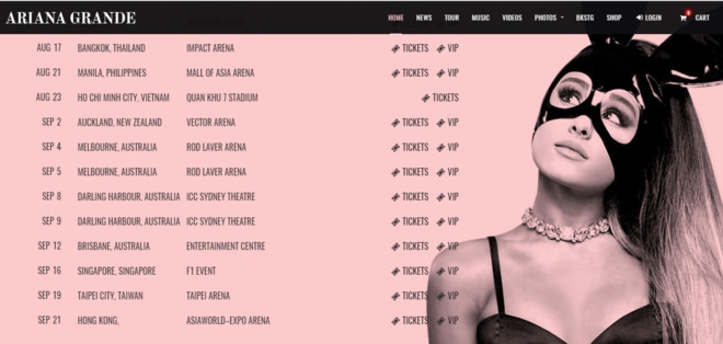 Ariana Grande xac nhan toi TP.HCM bieu dien ngay 23/8 hinh anh 1