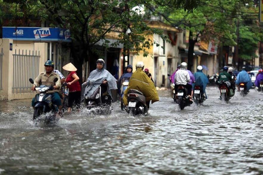 dự báo thời tiết, bản tin thời tiết, tin thời tiết, mưa to, thời tiết Hà Nội