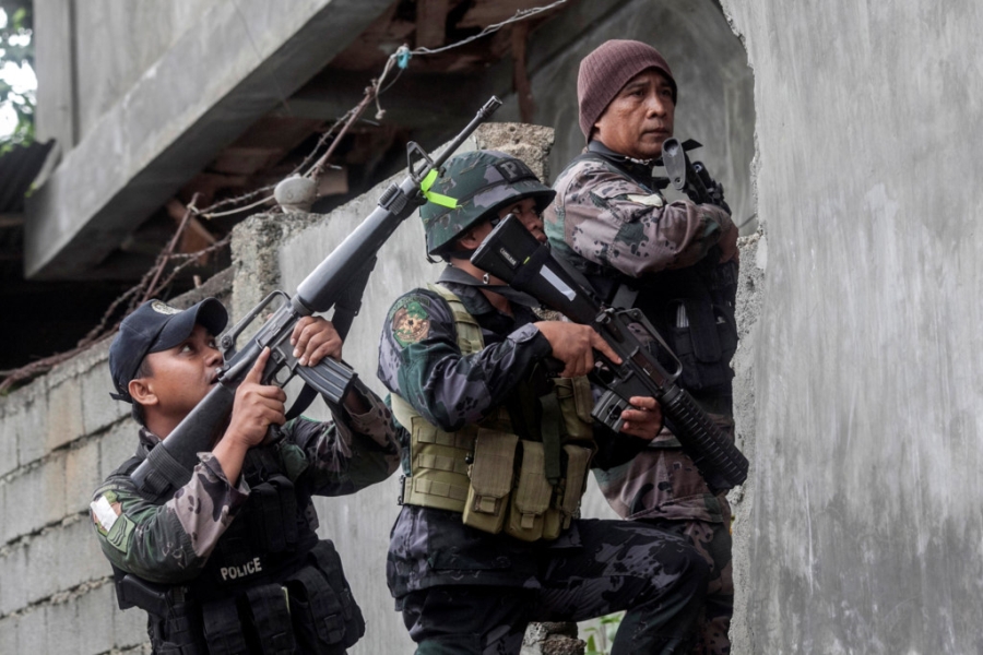 Quan doi Philippines cang minh chong khung bo Maute hinh anh 2