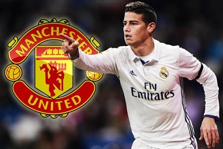 M.U chốt giá “bèo” mua James Rodriguez.