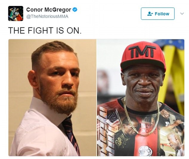 Tran dau kinh dien Mayweather vs McGregor an dinh ngay to chuc hinh anh 1
