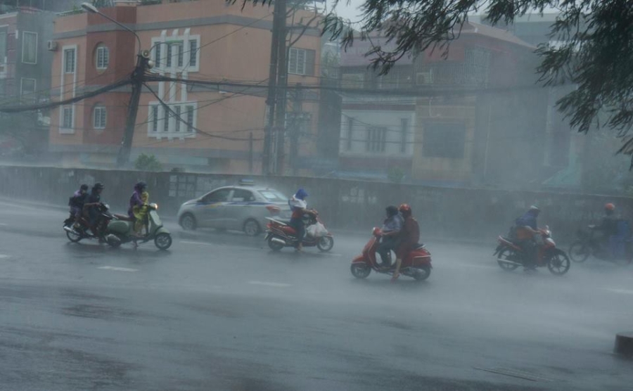 Dự báo thời tiết, bản tin thời tiết, tin thời tiết, mưa to, thời tiết Hà Nội
