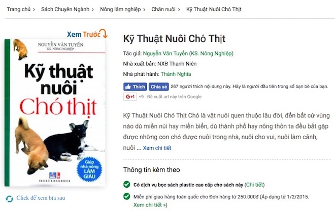 tranh cai “nay lua” ve cuon sach “ky thuat nuoi cho thit” hinh anh 1