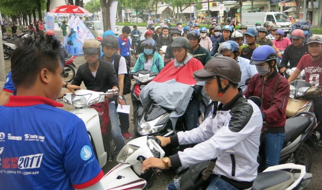 866.000 thí sinh cả nước làm thủ tục dự thi