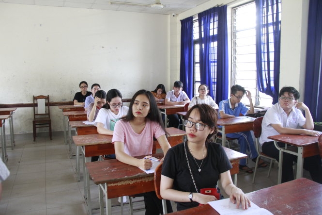 866.000 thí sinh cả nước làm thủ tục dự thi