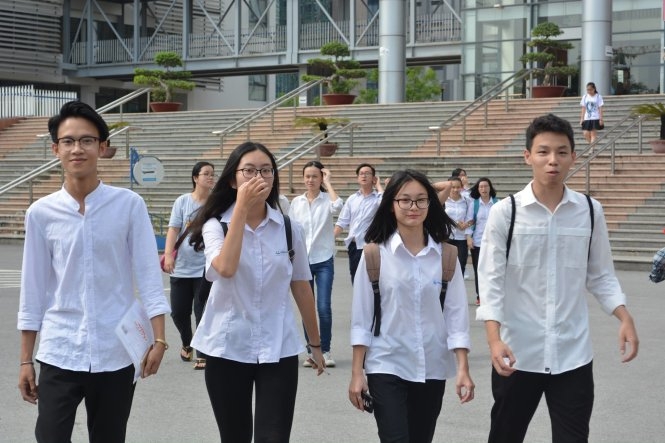 866.000 thí sinh cả nước làm thủ tục dự thi