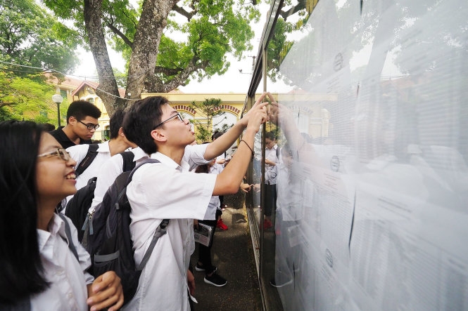 866.000 thí sinh cả nước làm thủ tục dự thi
