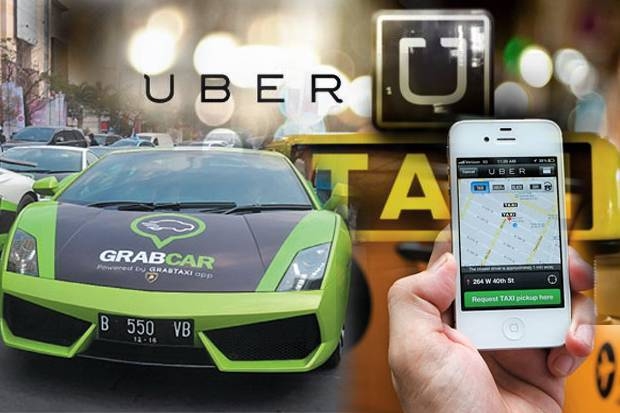 Sự xuất hiện của Uber, Grab khiến các doanh nghiệp taxi truyền thống phản ứng dữ dội.