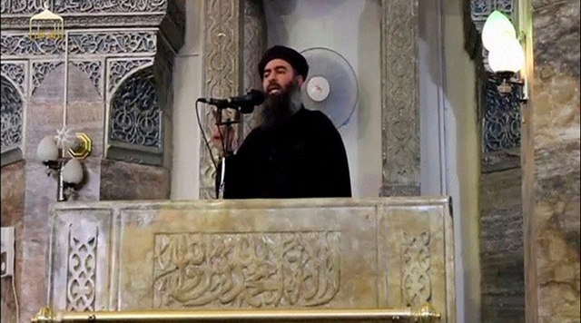 Thủ lĩnh IS Abu Bakr al-Baghdadi (Ảnh: Reuters)