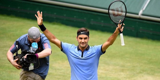 Federer lần thứ 9 vô địch Giải quần vợt Halle Open