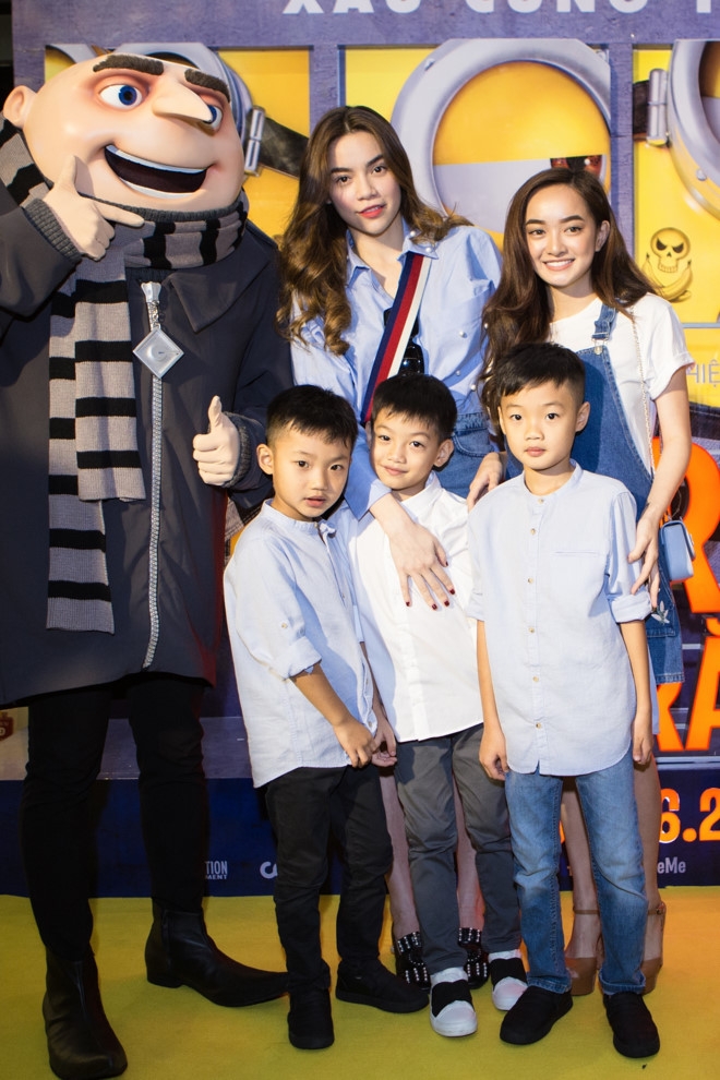 Ho Ngoc Ha dan Subeo di xem phim hinh anh 5