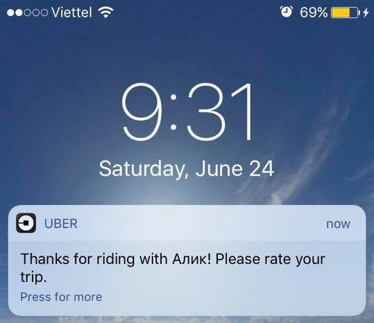 Ngoi o Sai Gon, khach bi tru tien di Uber tai Nga, Australia hinh anh 1