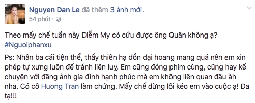 Bị dân mạng nghi ngờ là người thứ ba, Đan Lê khẳng định không thả thính Việt Anh - Ảnh 2.