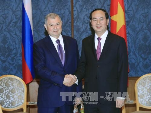 Chủ tịch nước, Trần Đại Quang, Chủ tịch nước thăm Nga