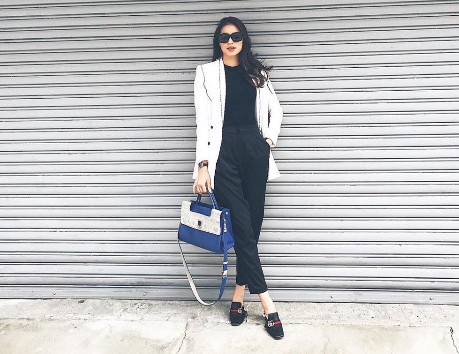 Dan sao Viet lang xe xu huong street style mua he hinh anh 7