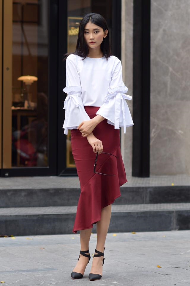 Dan sao Viet lang xe xu huong street style mua he hinh anh 9