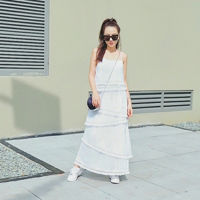 Dan sao Viet lang xe xu huong street style mua he hinh anh 12