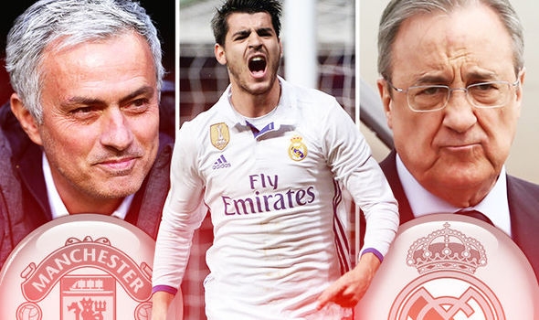 MU, Morata, Mourinho, Real Madrid, Cristiano Ronaldo