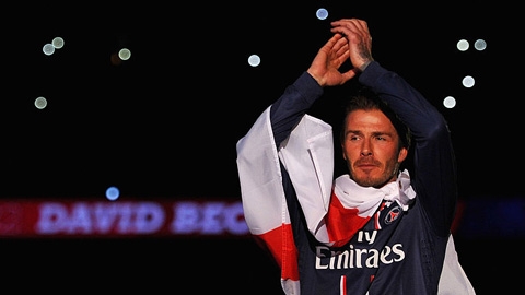 Beckham lọt vào danh sách huyền thoại của PSG