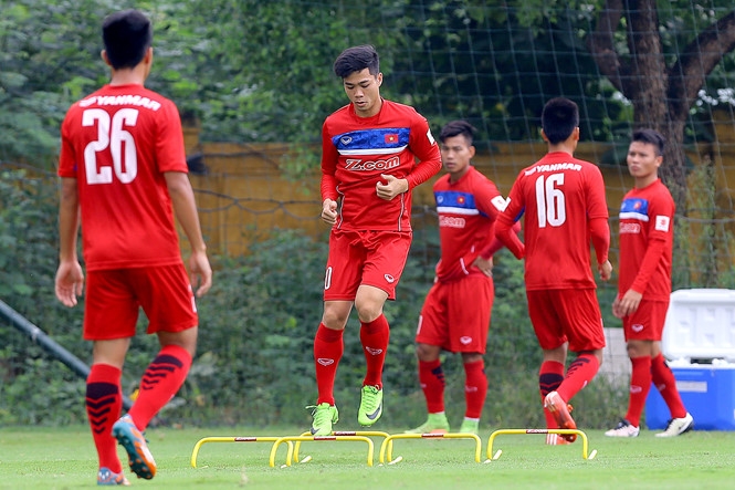 U.22 Việt Nam sẽ khởi đầu bằng 2 trận đấu nhẹ /// Minh Tú