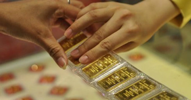 Giá vànng SJC tăng phiên thứ hai liên tiếp