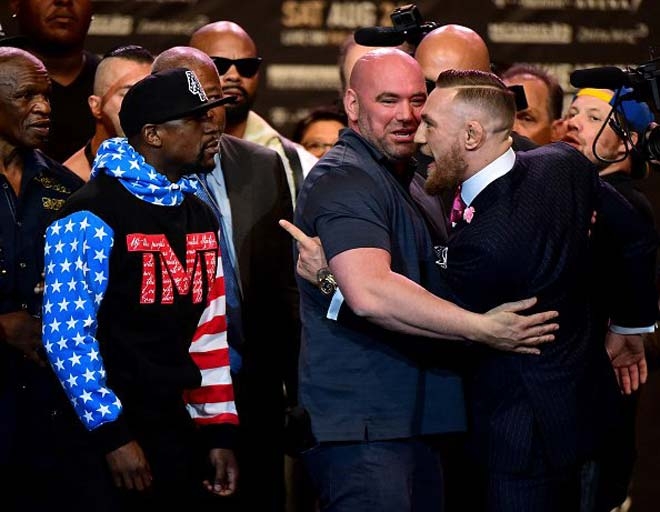 McGregor chế nhạo Mayweather 