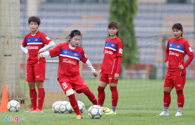 Tuyen nu Viet Nam lai chiu thiet thoi truoc SEA Games hinh anh 1