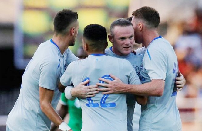 Rooney, Everton, MU