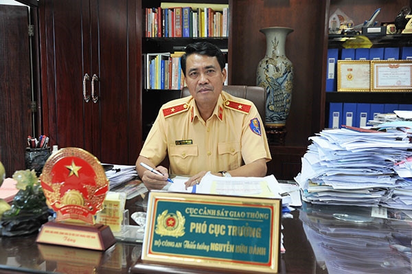 CSGT phat phuong tien khong co ban chinh dang ky la dung hinh anh 1