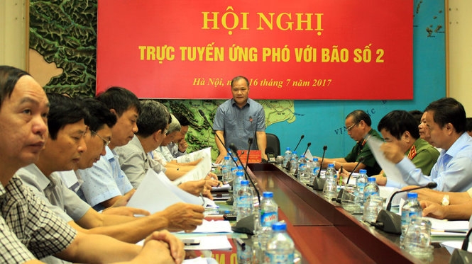 Bão số 2: Cấm biển từ 12h, di dân trước 17h 