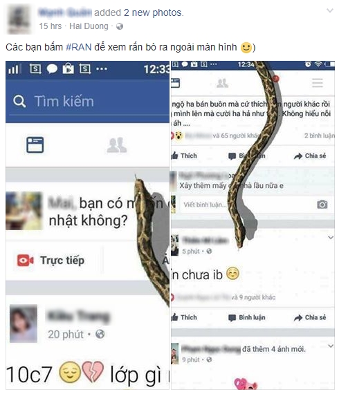Đây là trò đùa lớn nhất trên Facebook những ngày qua khiến nhiều người... hoang mang - Ảnh 1.