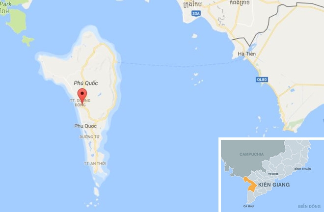 Di vieng mo, mot phu nu 24 tuoi bi xe khach can ngang bung o Phu Quoc hinh anh 2
