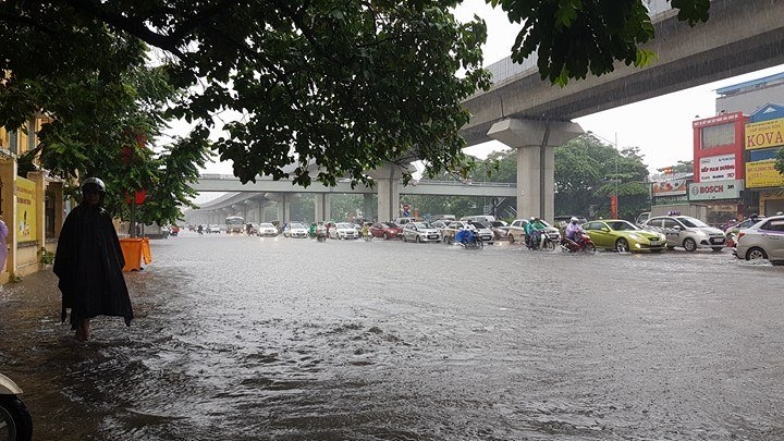 Áp thấp nhiệt đới, Tin bão mới nhất, Cơn bão số 2, mưa lớn, ngập Hà Nội