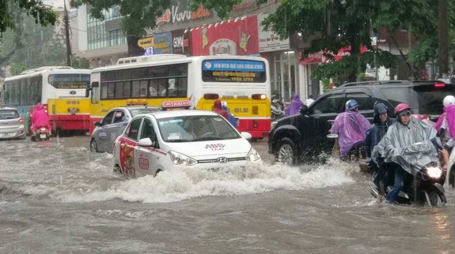 Áp thấp nhiệt đới, Tin bão mới nhất, Cơn bão số 2, mưa lớn, ngập Hà Nội